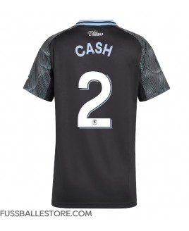 Günstige Aston Villa Matty Cash #2 Auswärtstrikot Damen 2025-26 Kurzarm